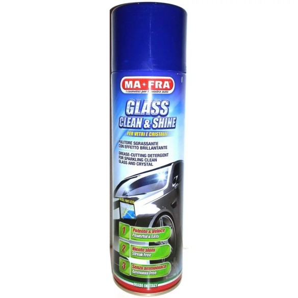 Detergente per vetri spray Ma-Fra Glass Clean & Shine 500 ml