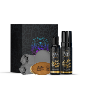 Kit Trattamento Pelle Strong BadBoys BadBoys Leather Care Set Standard Strong
