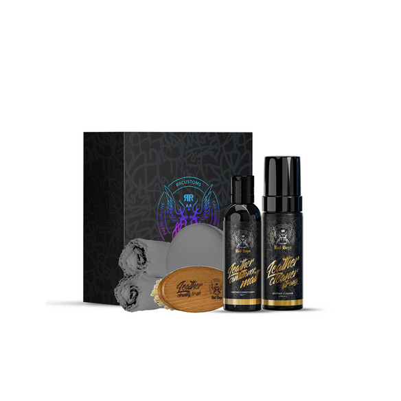Kit Trattamento Pelle Strong BadBoys BadBoys Leather Care Set Standard Strong